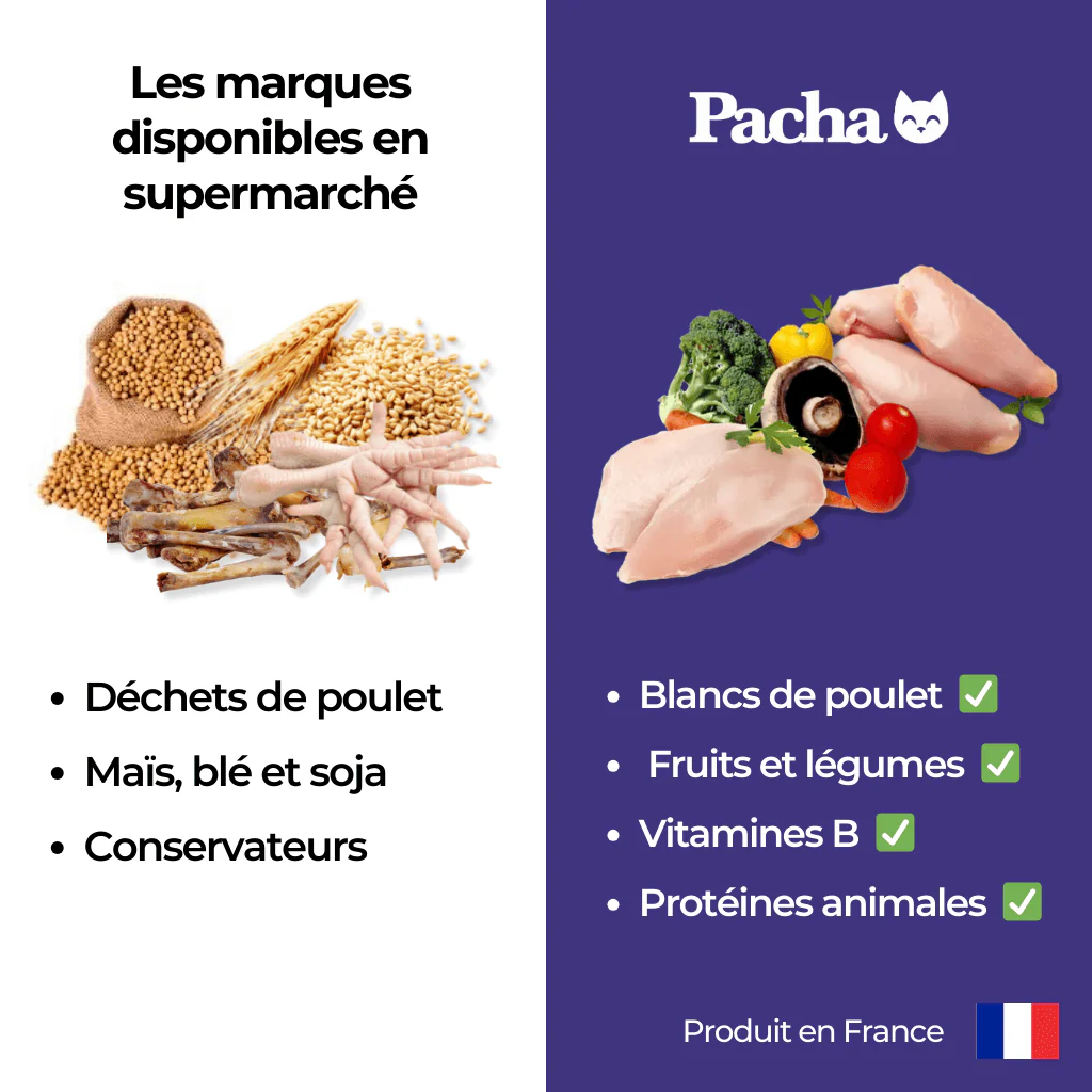 4 sacs de Croquettes Pacha™ | 4 Beutel Pacha-Trockenfutter™ - Image 3